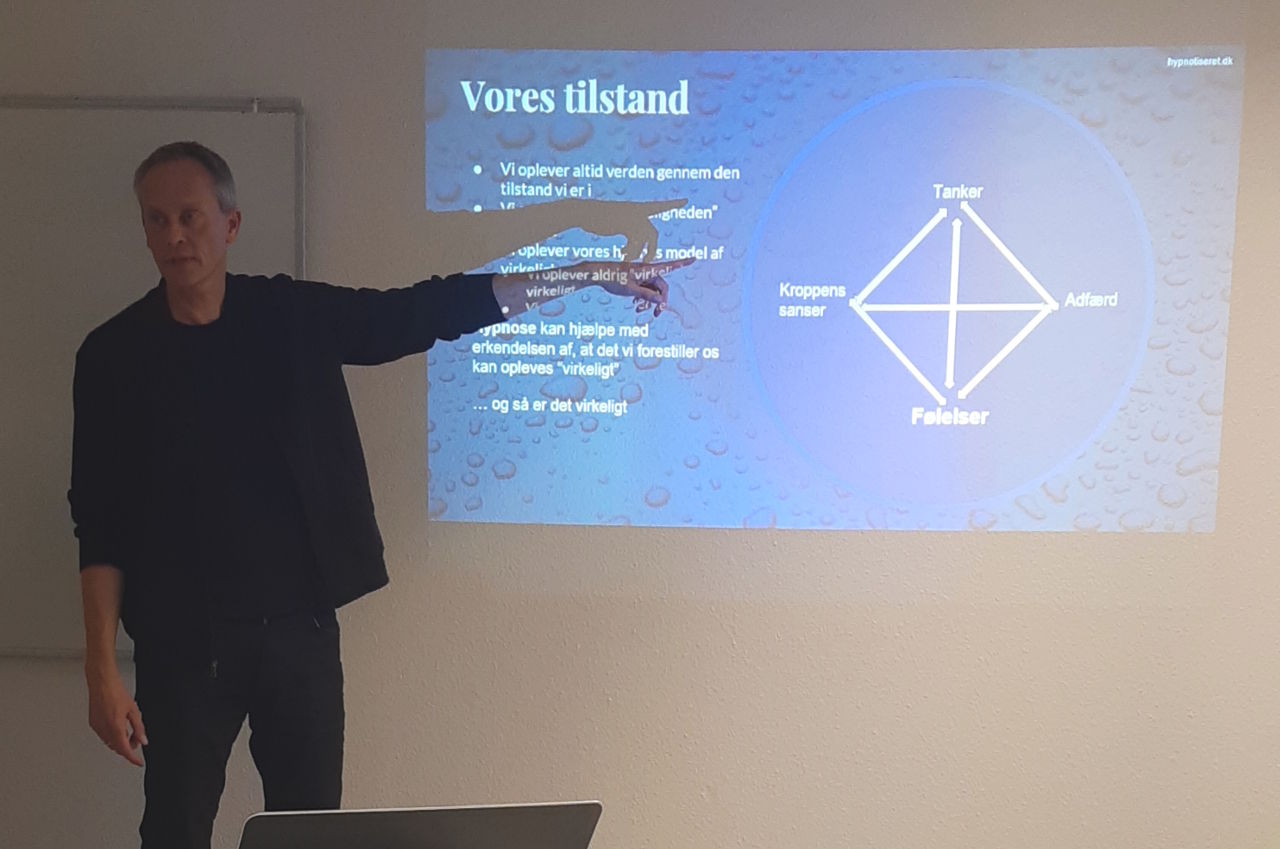 Kim Oechsle, hypnotiseret.dk holder foredraget Træn dit selvværd